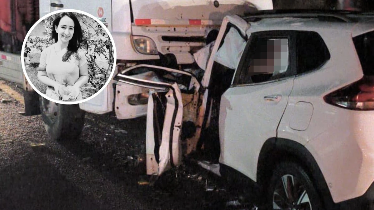 Jamille Pavão Rui (destaque) morreu em acidente na BR 101 em Aracruz