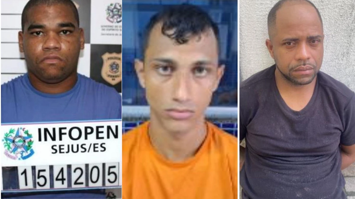 Marcos Silva Bezerra Sabara, Mauricio Ferreira Pereira Junior e Cleison Santos Sales foram presos envolvidos no tiroteio no bairro Jaburuna