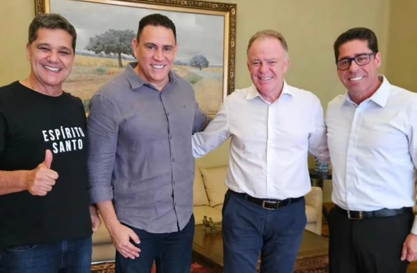 Ricardo Ferraço, Da Vitória, Renato Casagrande e Marcelo Santos