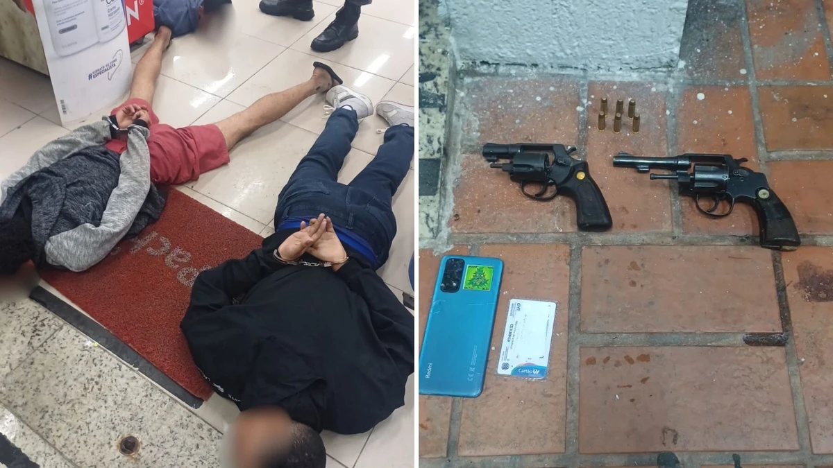 Trio é detido durante roubo em farmácia no ES 