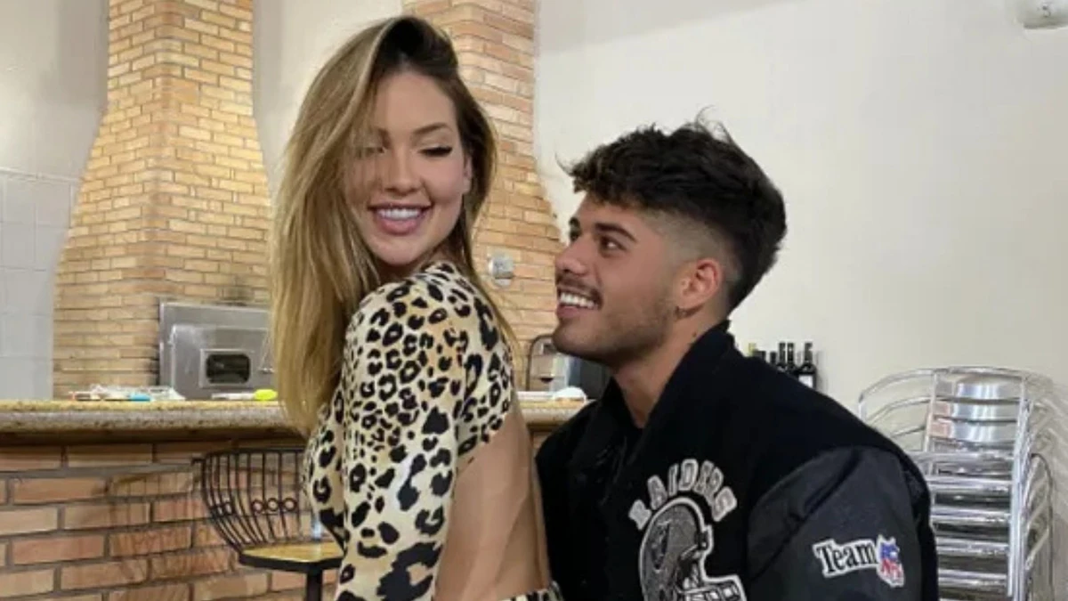 Virgínia e Zé Felipe em foto que anuncia término da relação