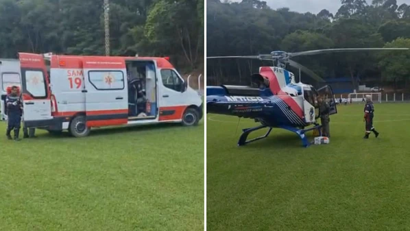 Menino de nove anos sofreu um traumatismo crânio-encefálico grave e foi transferido de Irupi, onde ocorreu o atropelamento, para Cachoeiro de Itapemirim, no Sul do Espírito Santo
