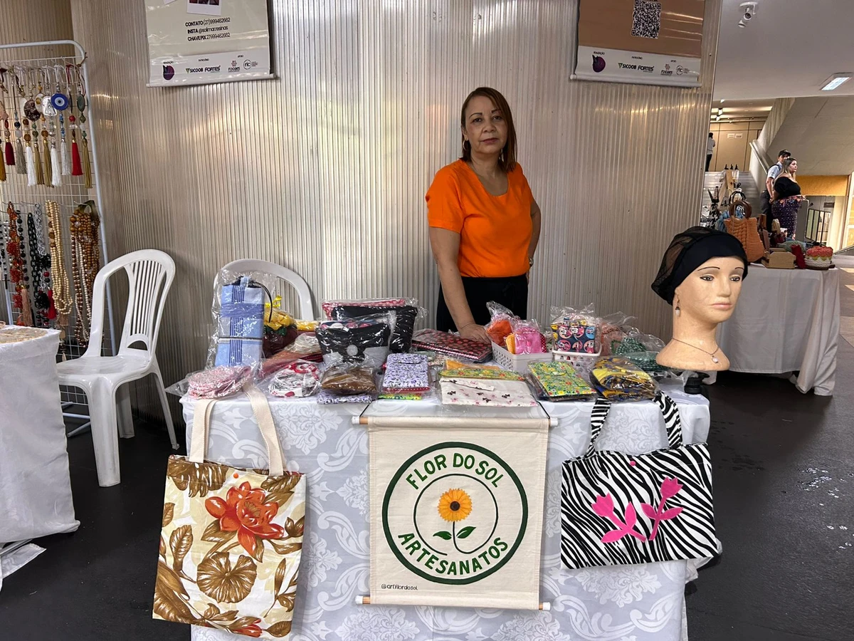 Alice Regina começou a trabalhar com artesanatos na pandemia e decidiu criar um negócio por Gabriela Maia