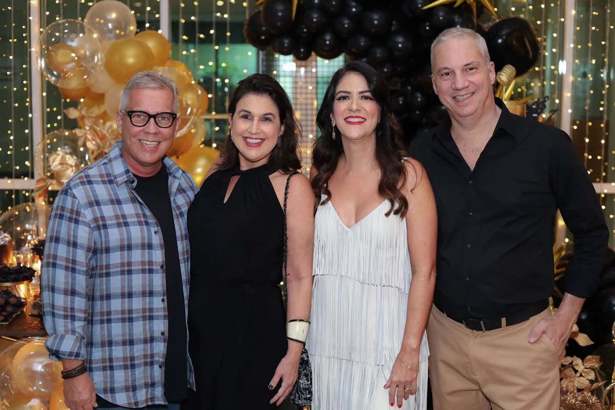André Hees e Renata RAAniversário de Andreza Devens