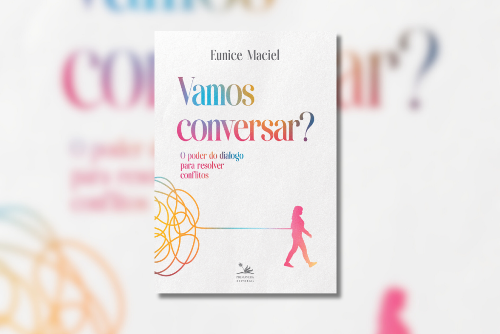  O livro “Vamos conversar?” traz uma série de contos sobre o amor em diferentes fases da vida (Imagem: Reprodução digital | Editora Primavera)