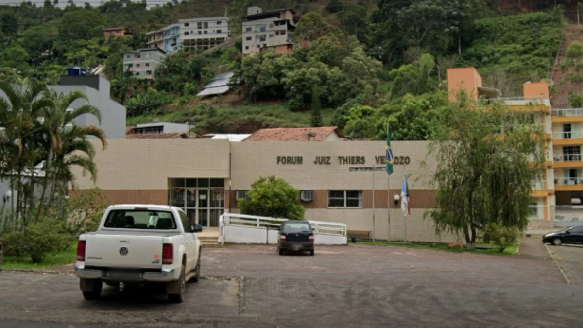 Fórum de Santa Teresa, onde ocorreu o júri