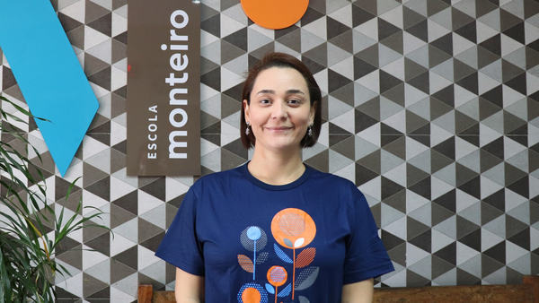 A analista de comunicação, Marcela Gasparini, participa do Clube do Livro desde o início