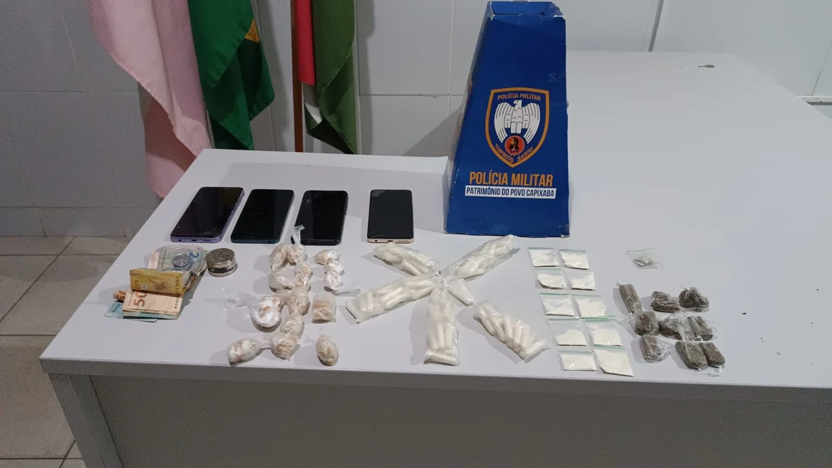 Homens são convidados para tráfico de drogas em Brejetuba e acabam presos
