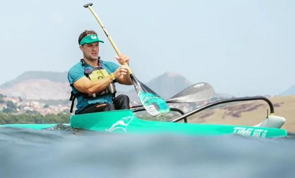 Matheus Leandro Loureiro, professor de canoa avaiana