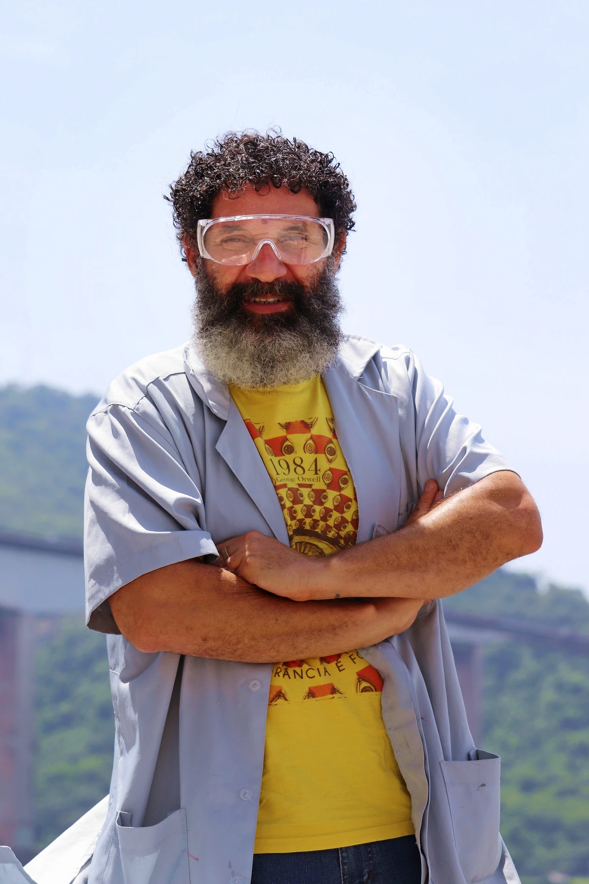 O professor de redação da Escola Monteiro, Lúcio Manga, só, no ano passado, teve mais de 80 alunos com nota acima de 900 no Enem