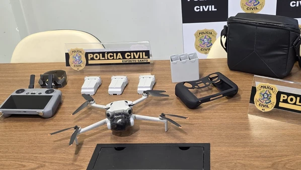 Caso aconteceu na Praia da Costa, em Vila Velha, em fevereiro deste ano, e aparelho foi apreendido em Jabaeté nesta semana