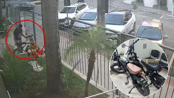 Veículos foram encontrados no bairro Santa Martha nessa quinta-feira (29); suspeito foi levado à delegacia e justificou os crimes para manter o vício em cocaína