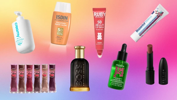Tem o novo protetor solar da Isdin, o perfume da Hugo Boss e a nova marca do Grupo L'Oréal no Brasil que atende todos os tipos de cabelo