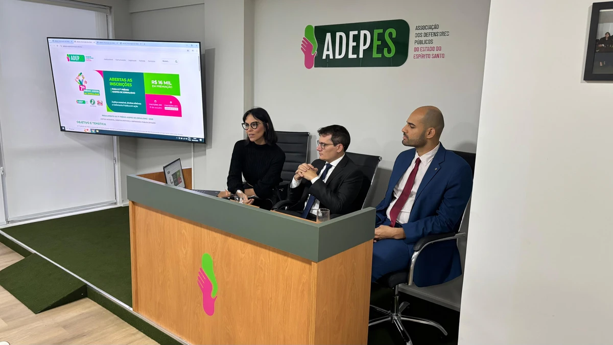 A sétima edição do Prêmio Adepes de Jornalismo foi lançado nesta sexta-feira (30), em Vitória