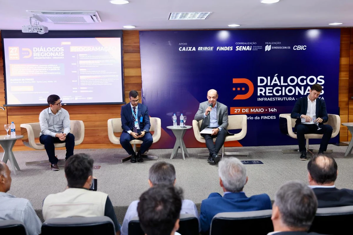 Diálogos Regionais CBIC-Caixa – Infraestrutura, realizado pela CBIC