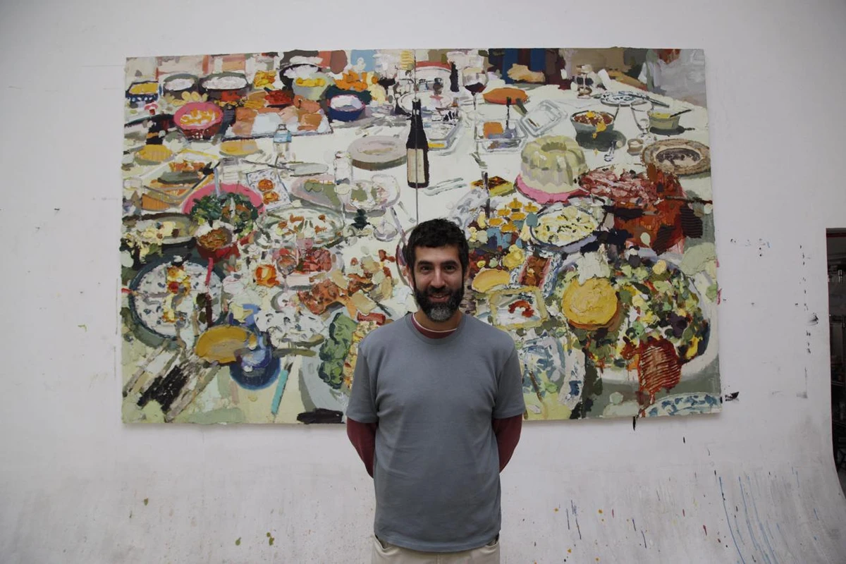 O artista Arthur Arnold