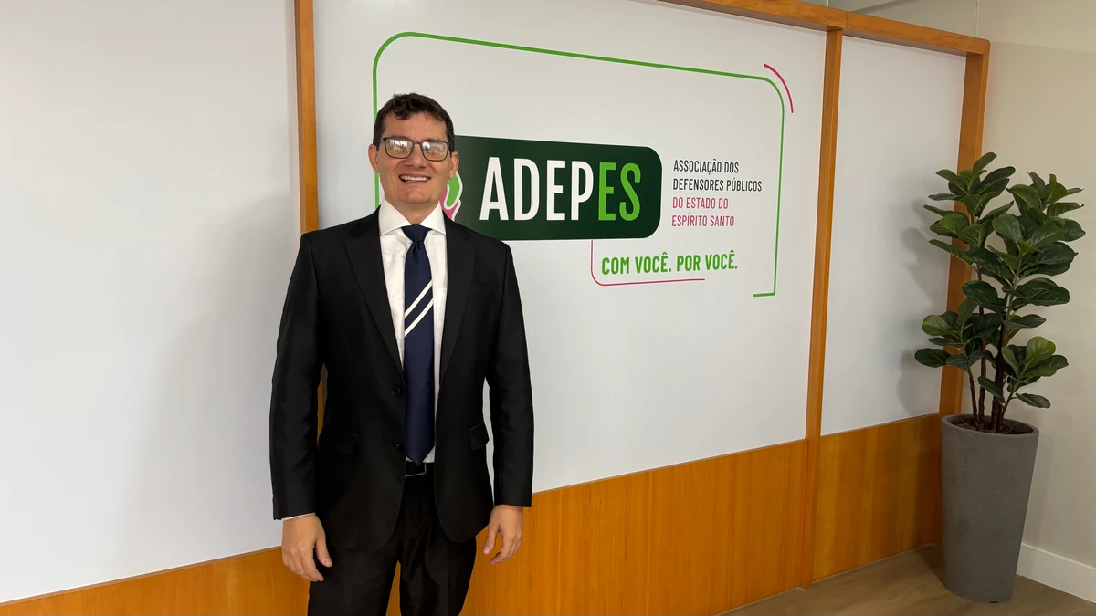 O presidente da Adepes, Paulo Antônio Coelho dos Santos