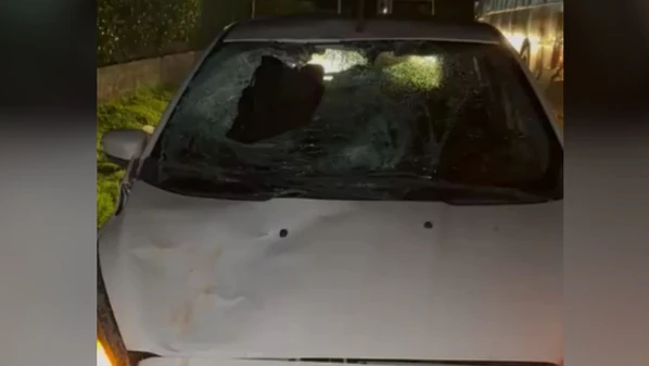 Motorista contou para a Polícia Militar que o pedestre entrou na pista de forma repentina