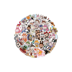 50 adesivos de desenho animado Labubu