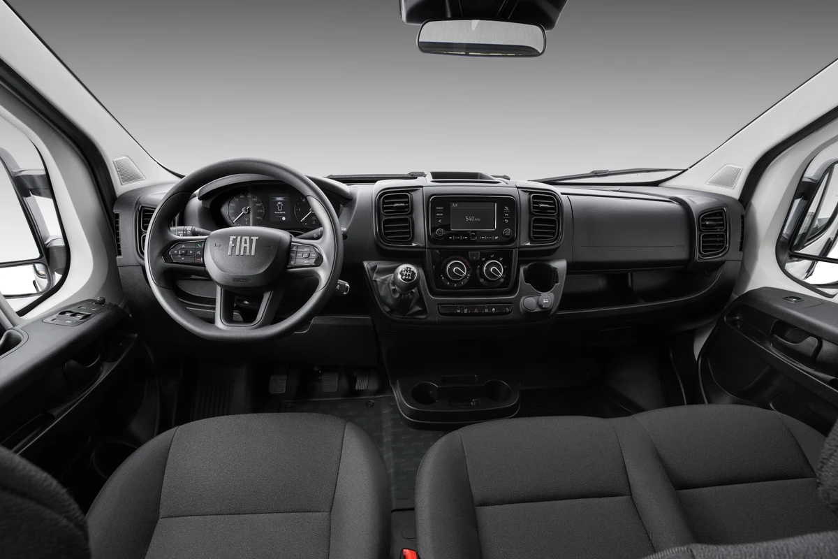 Interior do novo Ducato 2026