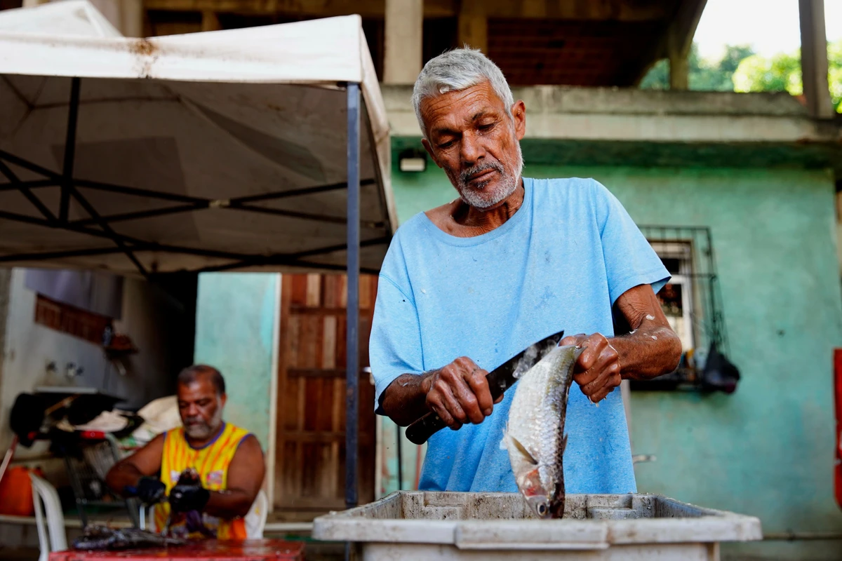 Pescadores da Ilha das Caieiras