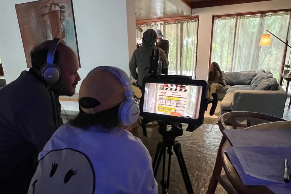 Bastidores do filme 