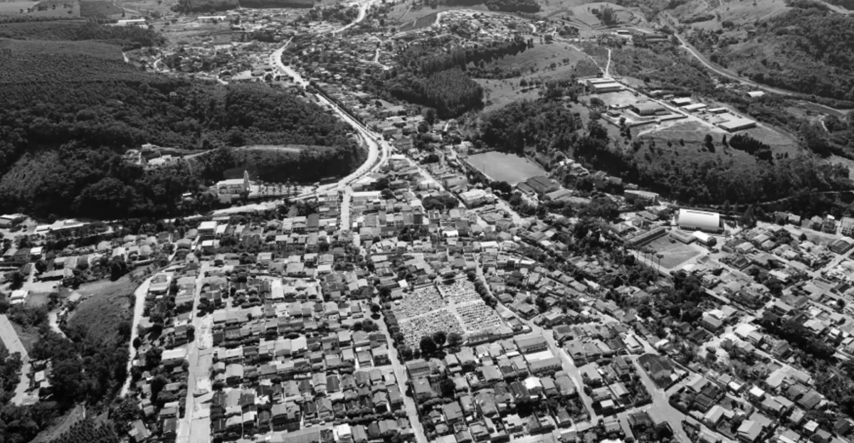 Vista aérea de Ibiraçu