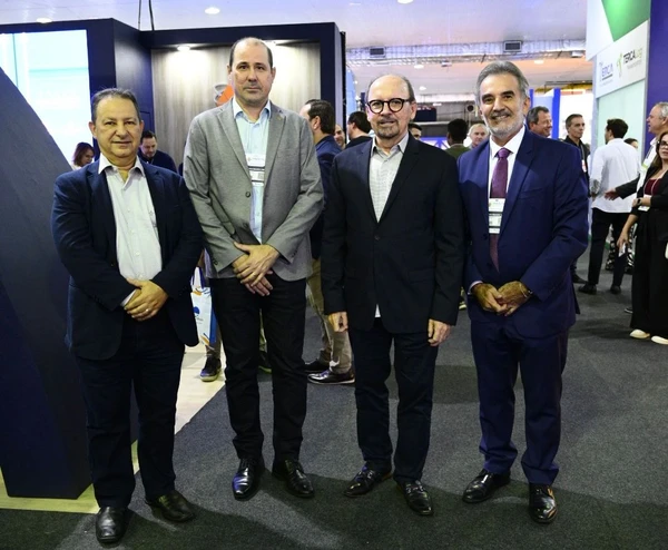 Fernando Saliba; Nailson Dalla Bernadina; Idalberto Moro e Sidemar Acosta