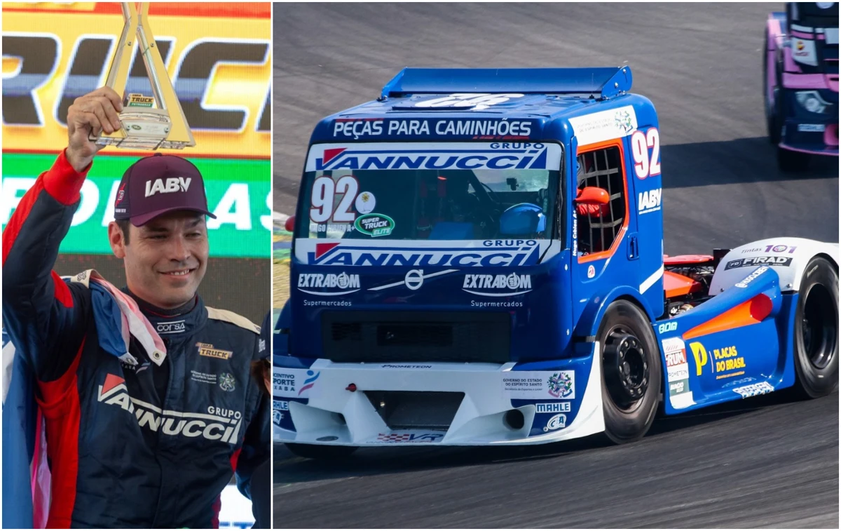 Hugo Cibien representa o Espírito Santo na Copa Truck