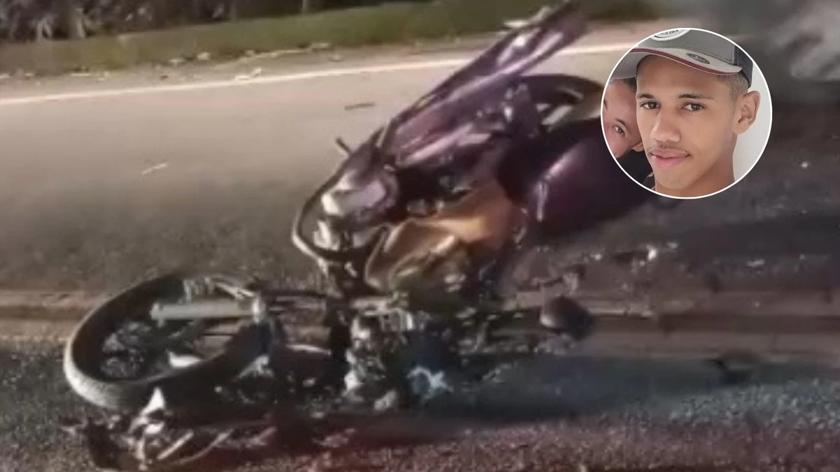 Motociclista morre após atingir caminhão e carro em Mimoso do Sul