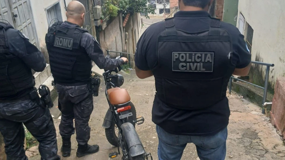 Bicicleta  furtada no bairro Praia da Costa, em Vila Velha, foi recuperada no alto do Morro do Jaburuna