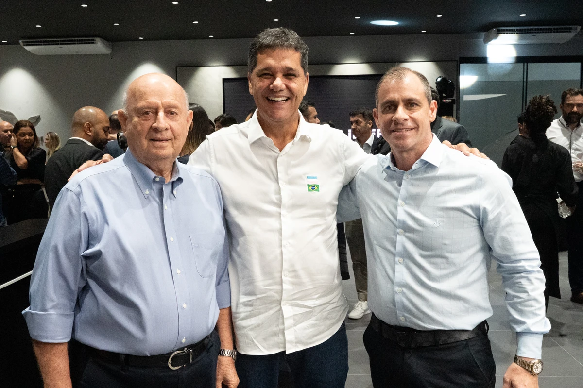 Braulio Braz, Ricardo Ferraço e José Braz Neto
