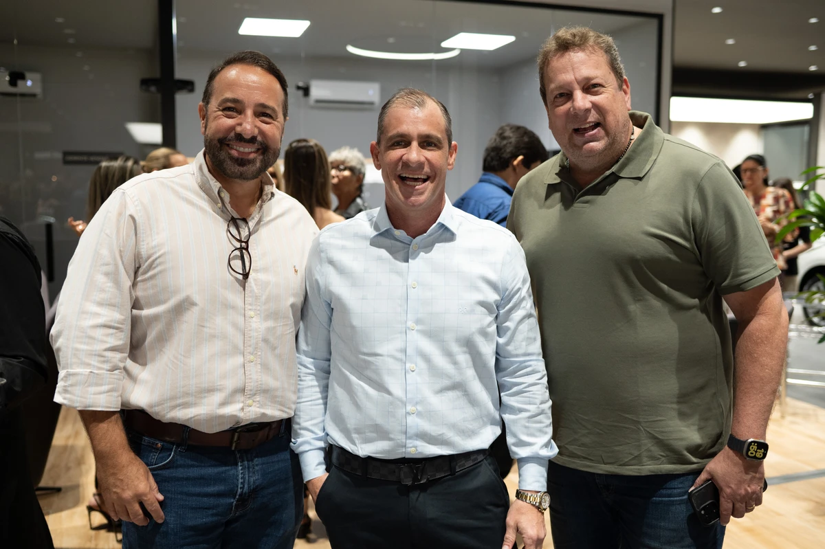 Gustavo Bumachar, José Braz Neto e Paulo Sepulcri