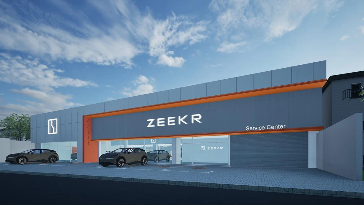 Projeção da primeira loja da Zeekr no ES que ficará em Vitória