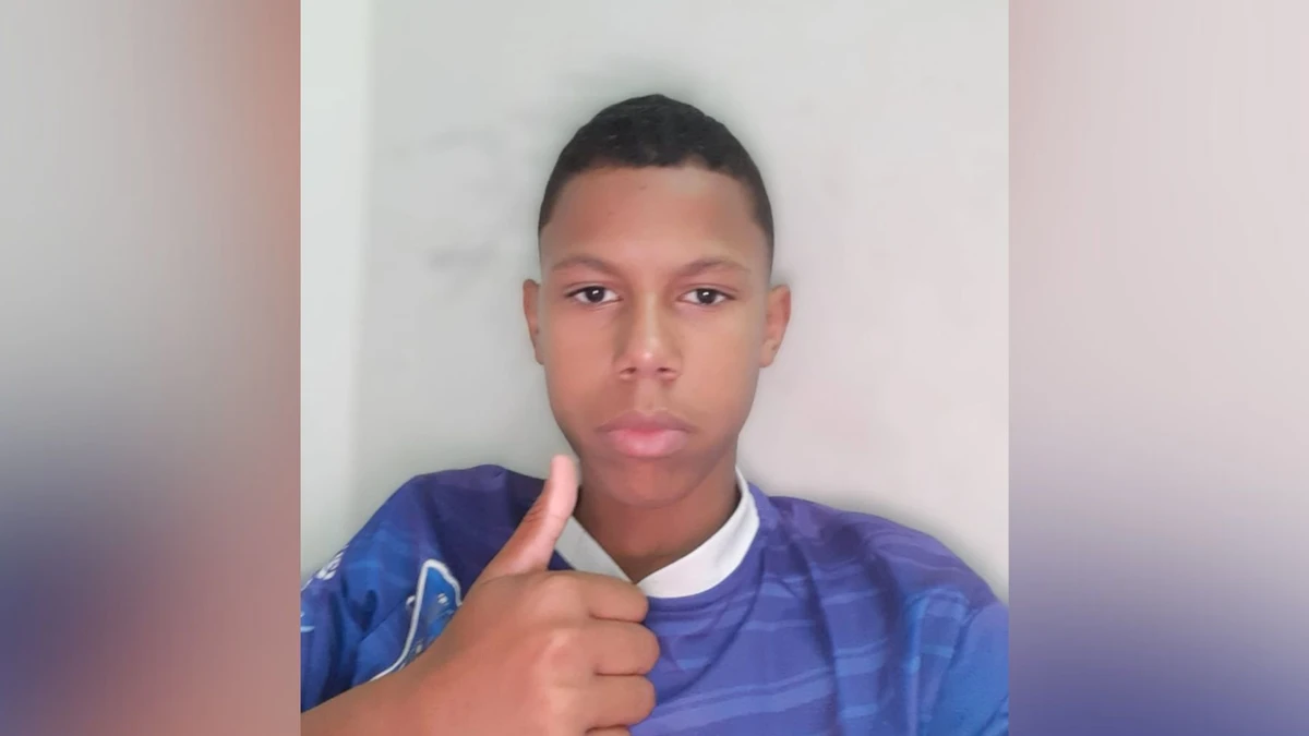 Vítima: Marcelo Henrique Dias Pereira Rodrigues, de 14 anos