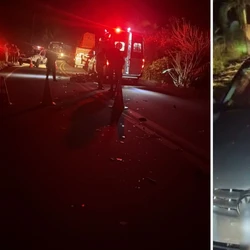 Laudenir Riquieri Gomes, de 56 anos, foi socorrido e levado para a Santa Casa de Misericórdia de Cachoeiro de Itapemirim, mas morreu após dar entrada no hospital
