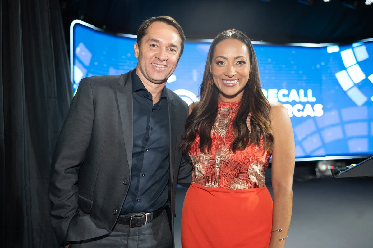 Mário Bonella e Fabiola de Paula 