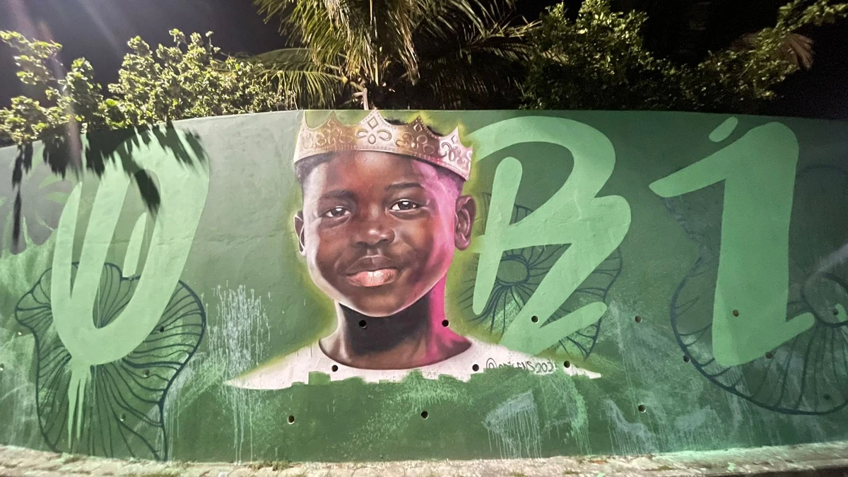 Mural do projeto Origens  celebra as raízes afroindígenas do território