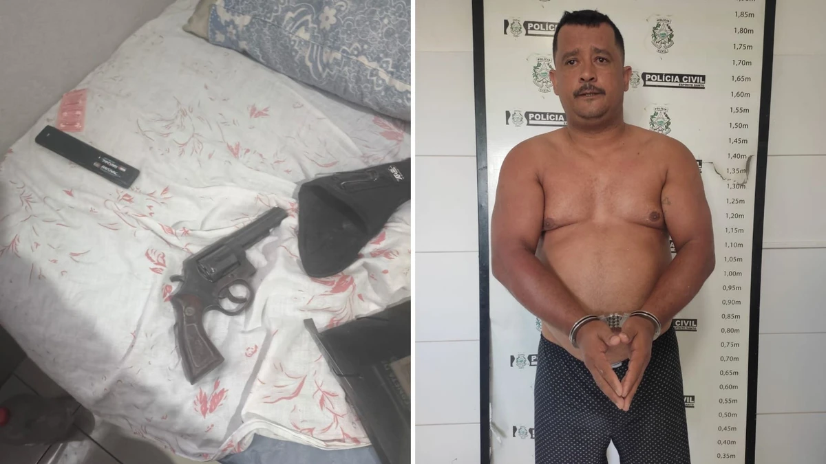 Suspeito de misturar gesso com cocaína joga droga no esgoto antes de ser preso no ES