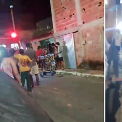 Após o atropelamento, homem de 34 anos foi agredido, baleado nos dois joelhos e teve o rosto queimado; caso aconteceu na noite do último sábado (7);