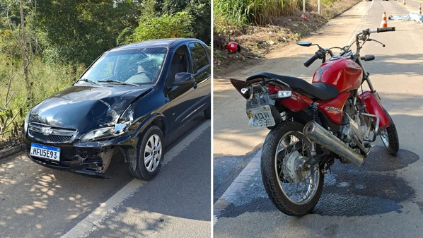 Motocilista, de 72 anos, não resistiu aos ferimentos; motorista do carro foi detido, após apresentar resultado positivo em teste do etilômetro