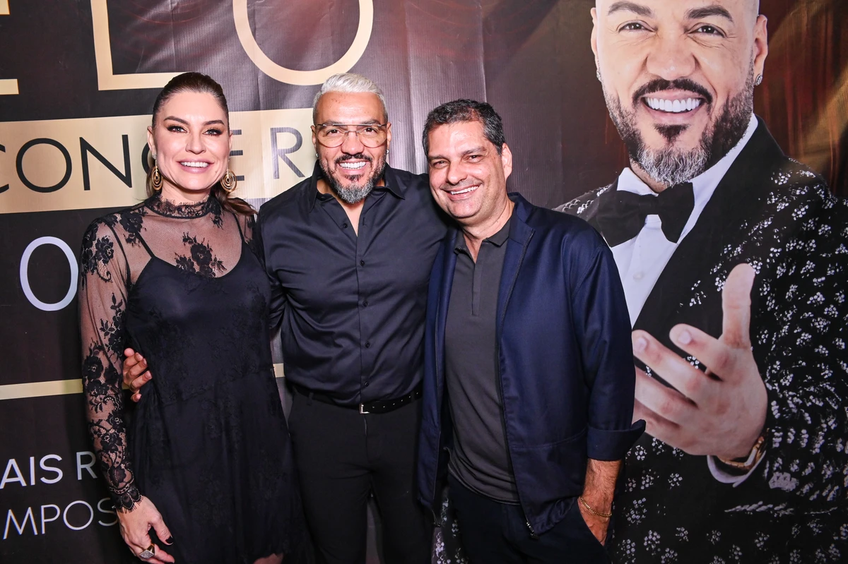 Débora Veronez, Belo e Patrick Ribeiro