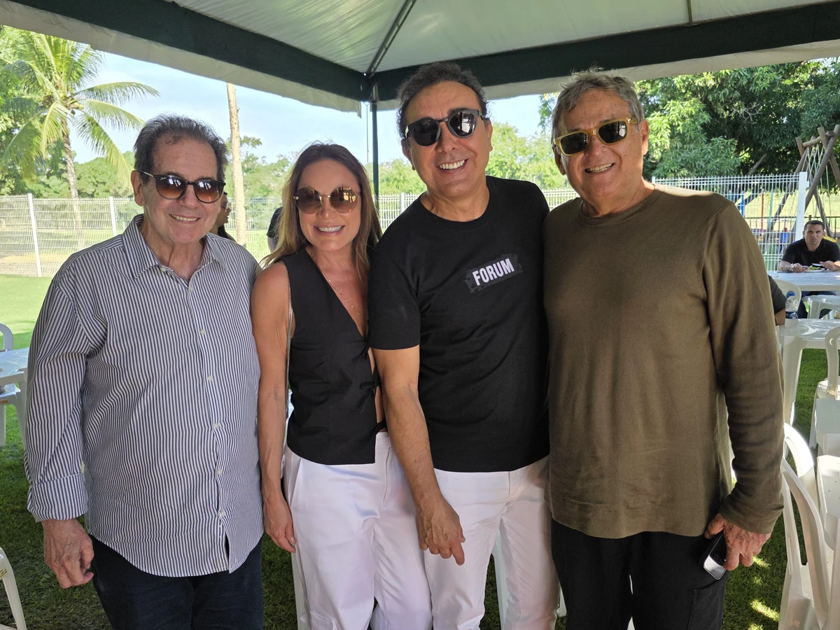 José Luiz Kfuri, Aurora Vargas, Marcelo Ribeiro e Chico Lins