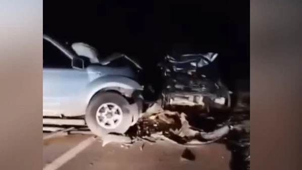 O marido dela e o motorista do outro veículo envolvido na colisão ficaram feridos