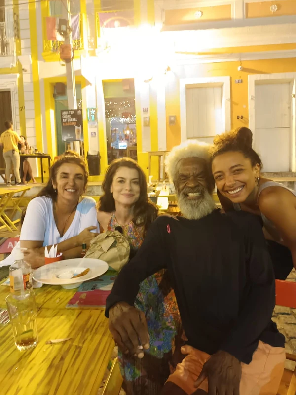 Markus Konká nos bastidores de Guerreiros do Sol por Arquivo pessoal/Markus Konká