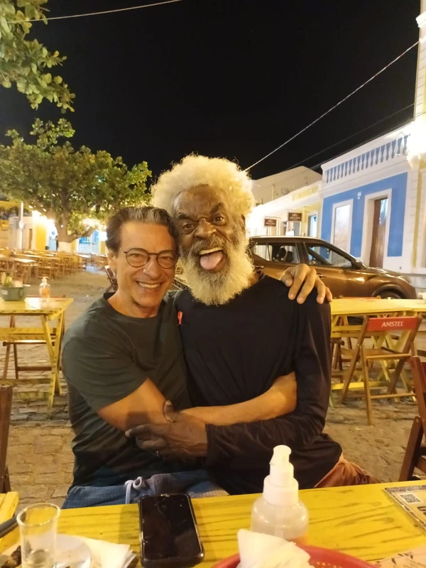 Markus Konká nos bastidores de Guerreiros do Sol por Arquivo pessoal/Markus Konká