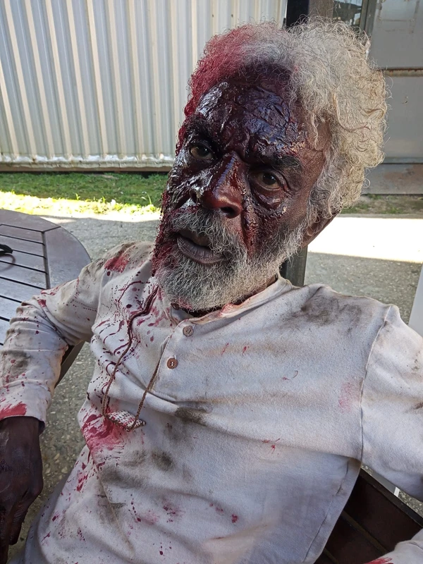 O personagem de Markus Konká é assassinado em Guerreiros de Sol por Arquivo pessoal/Markus Konká