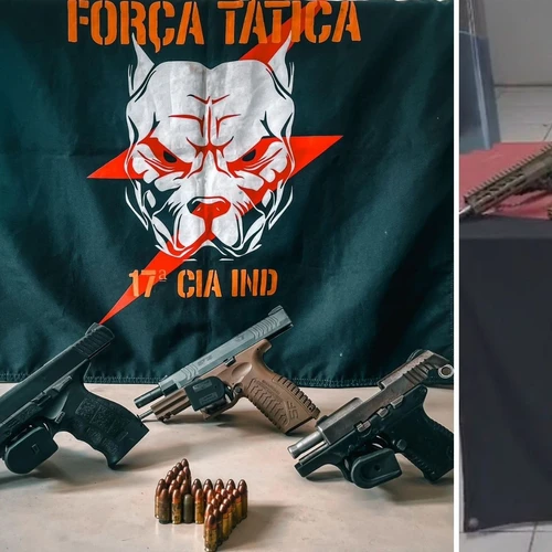 Imagem - Fuzis e munições de grosso calibre são apreendidos em Vila Velha