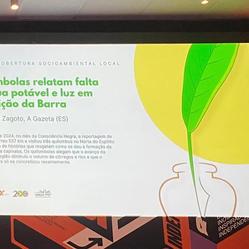 Imagem - A Gazeta recebe menção honrosa em prêmio de jornalismo socioambiental