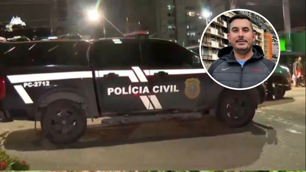 O empresário Wallace Lovato, 42 anos, foi assassinado na Praia da Costa, em Vila Velha